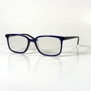 ENZO LX 110.C7 Eyeglasses Frame Only 46-15-130 Blue/Black Full Rim